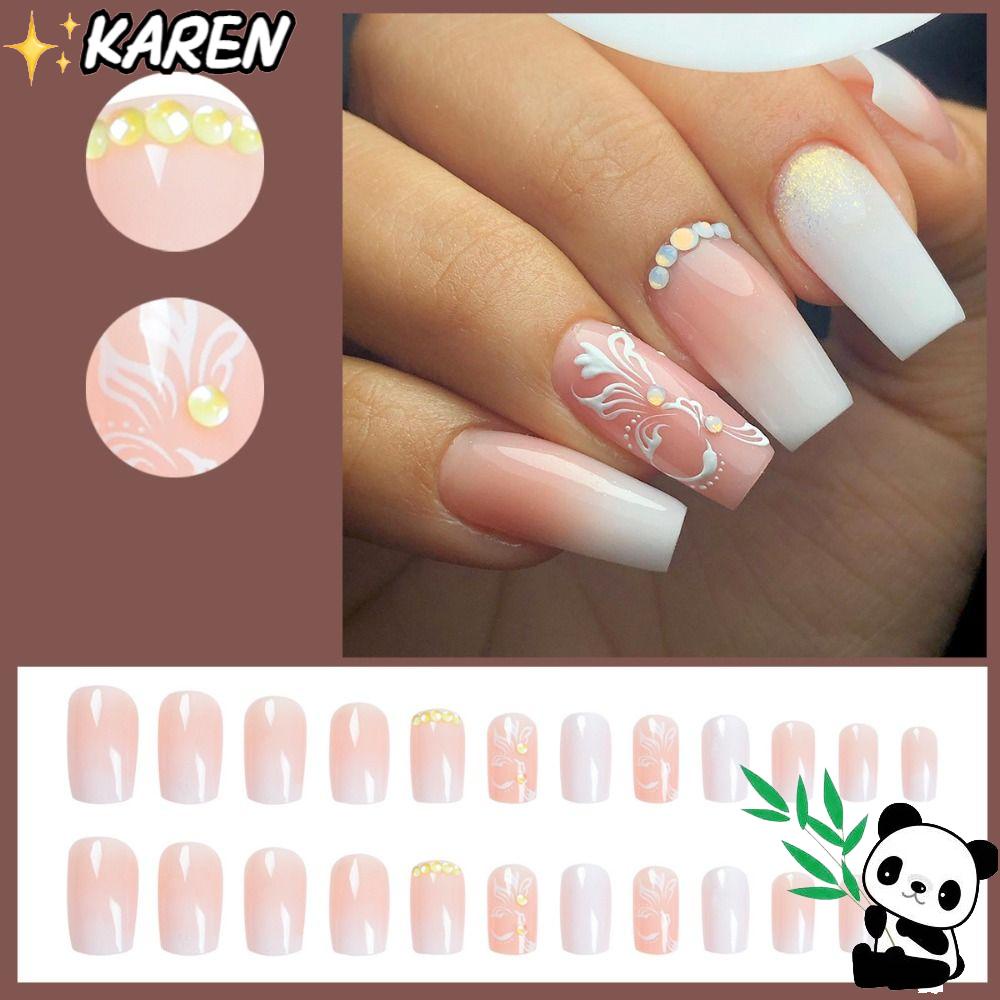 Móng Tay Giả Che Phủ Toàn Diện DIY