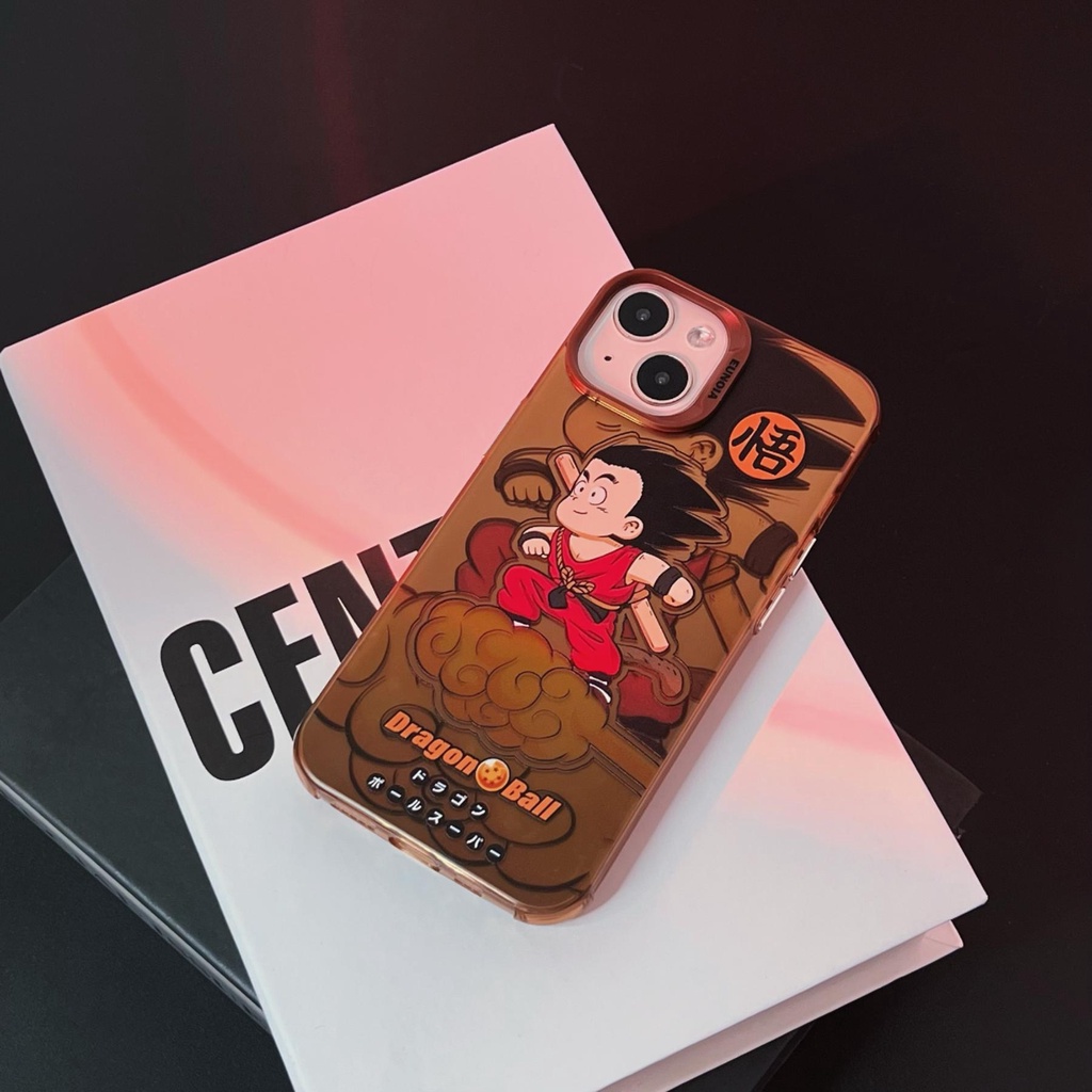 Ốp Điện Thoại TPU Mềm Nhám Trong Suốt Họa Tiết Hoạt Hình Dragon Ball Cho iPhone 14 13 12 11Pro Max
