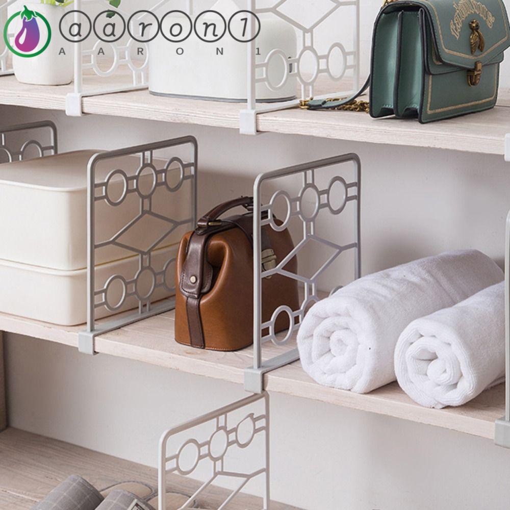 Giá Đỡ Nhựa Chia Ngăn Tủ Quần Áo 1 Ngăn Màu Trắng Siêu Bền Tiện Dụng Cho Gia Đình