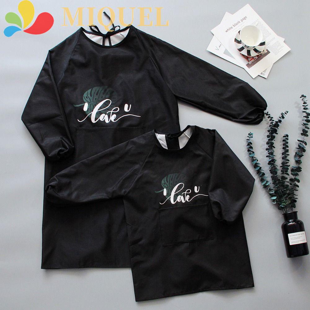 Tạp Dề PVC Tay Dài Chống Thấm Nước Chống Bám Bẩn Có Túi Tiện Dụng Cho Nhà Bếp