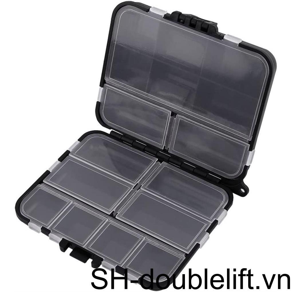 Hộp Nhựa Đựng Dụng Cụ Câu Cá Hai Tầng Độ Chính Xác Cao