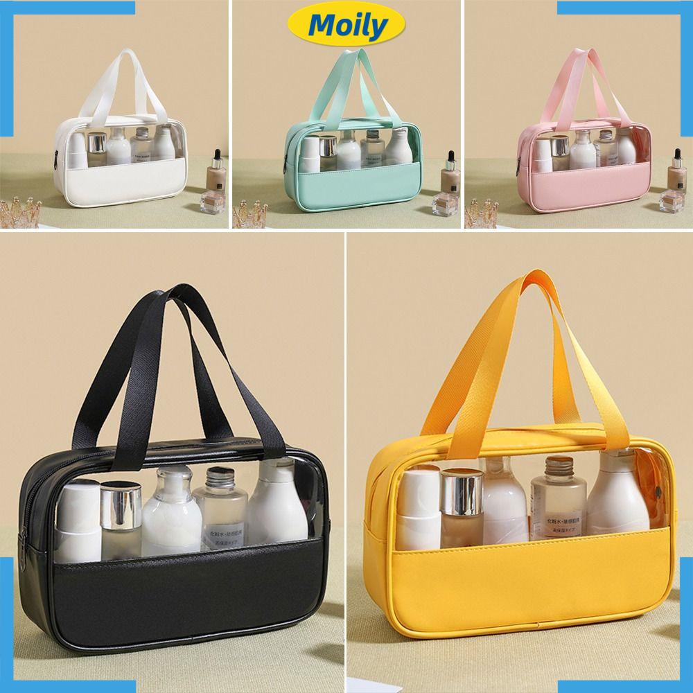 Túi Đựng Mỹ Phẩm Trong Suốt Dung Tích Lớn Tiện Dụng Khi Đi Du Lịch