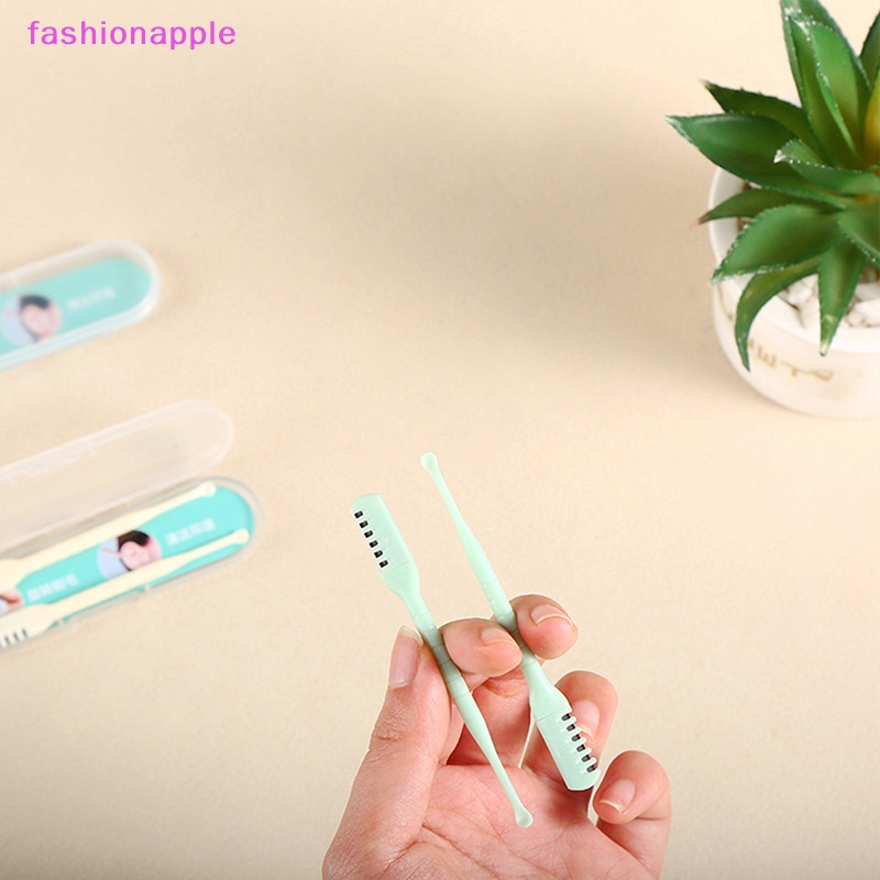 Dụng Cụ Tỉa Lông Mũi Và Tai Hai Đầu Di Động Kèm Hộp Đựng