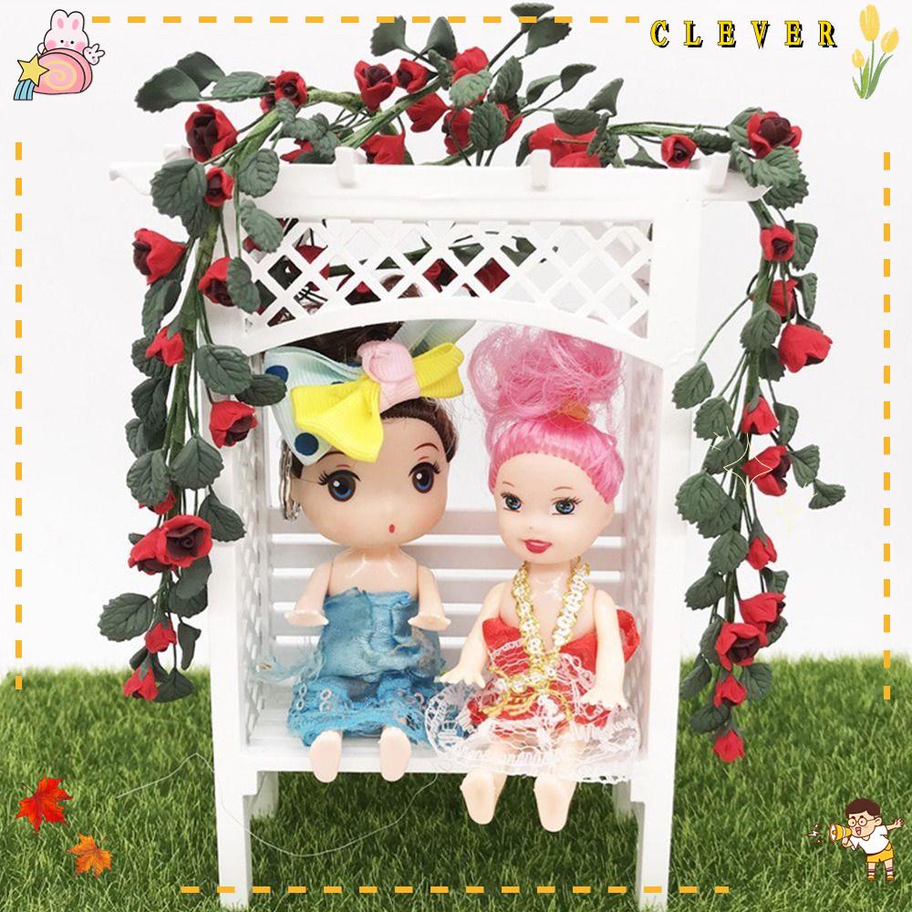 Dây Hoa Hồng Mini Dùng Trang Trí Giáng Sinh DIY