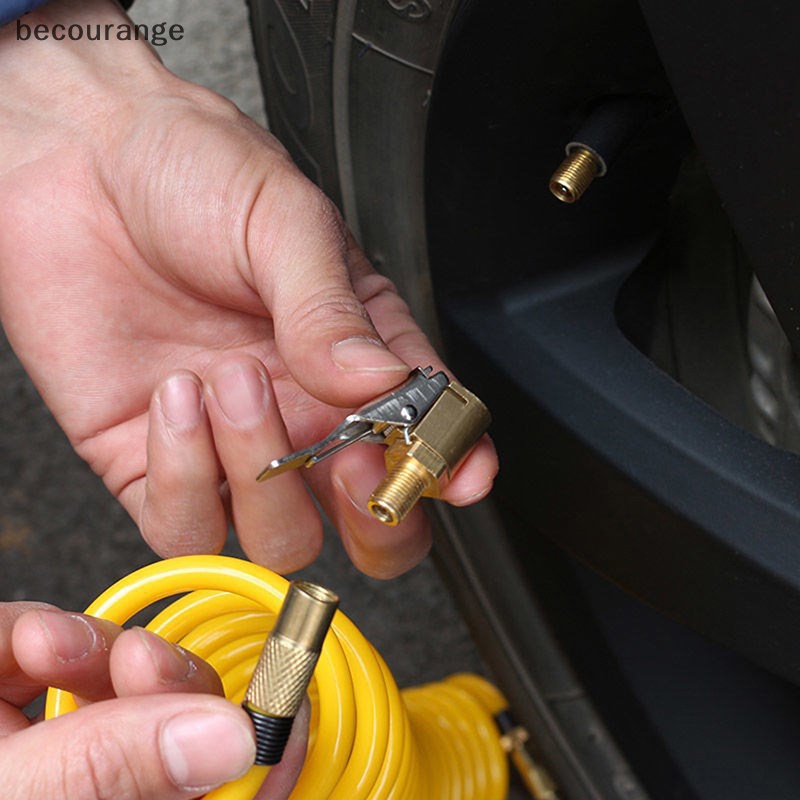 [becourange] Đầu Chuyển Đổi Vòi Bơm Hơi Tự Động Phong Cách Mỹ