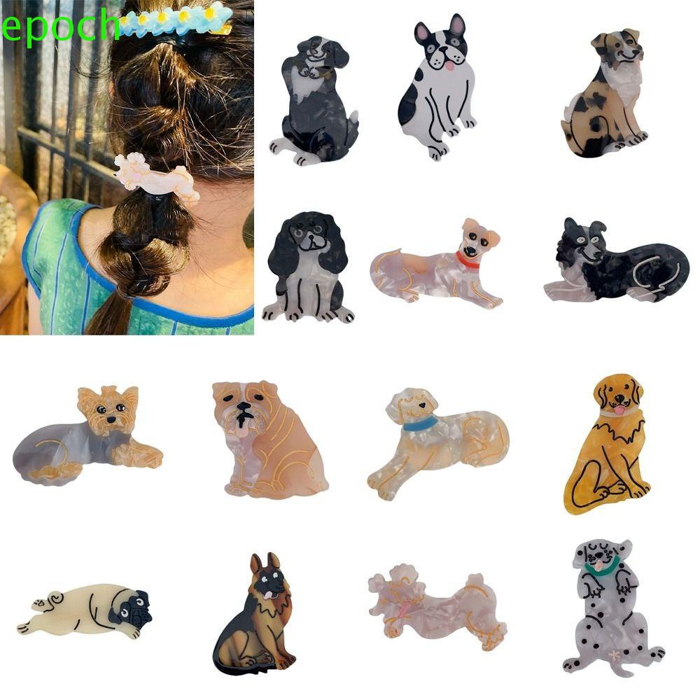 Epoch Kẹp Tóc Mỏ Vịt / Thú Cưng Acetate Thanh Lịch Sáng Tạo Cho Nữ