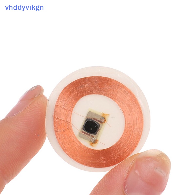 Set 5 Tấm Nhãn Dán 25mm 125Khz RFID TK4100 Có Thể Xóa Được