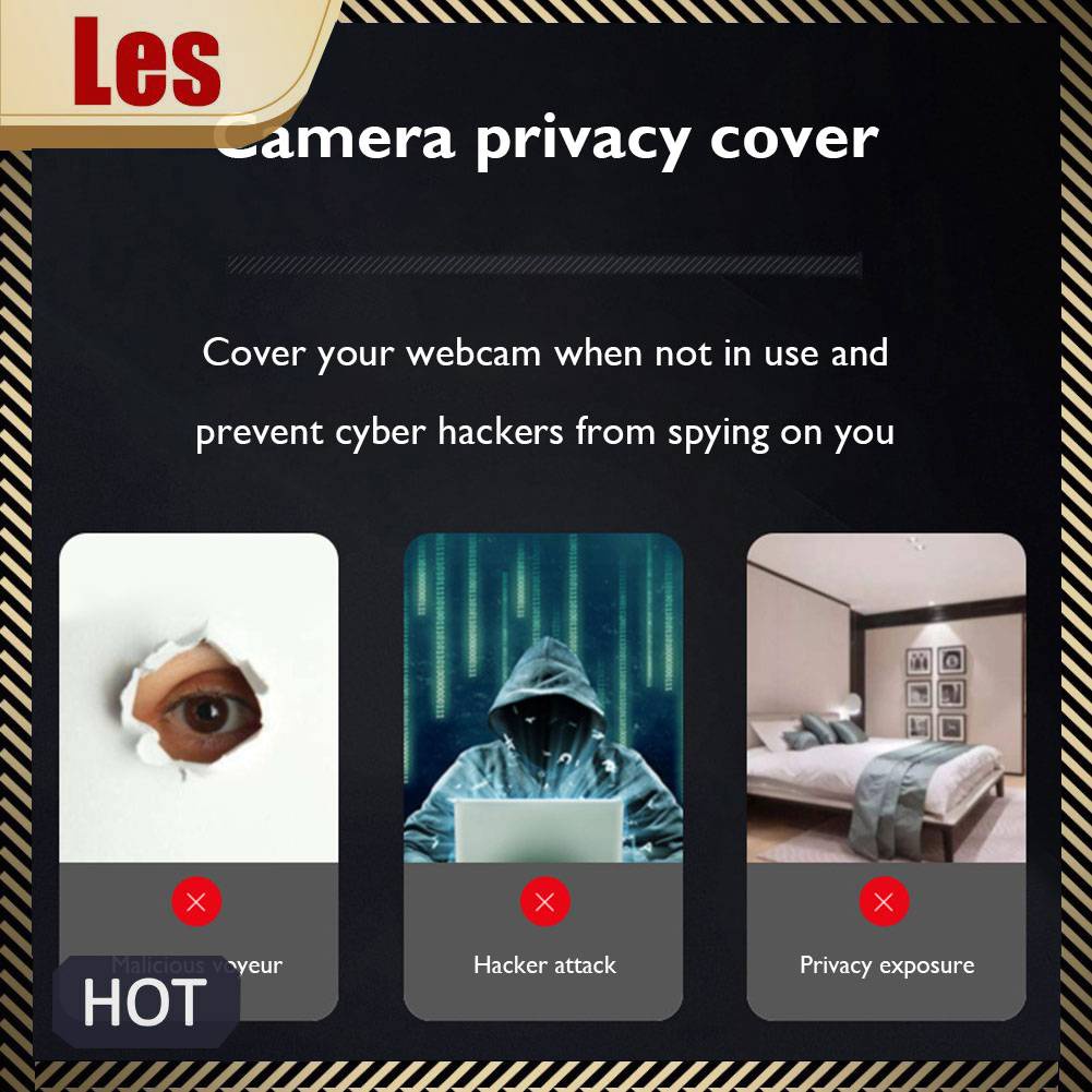 Vỏ Bọc Ống Kính Trượt Chống Nhìn Trộm Thông Dụng Cho Webcam