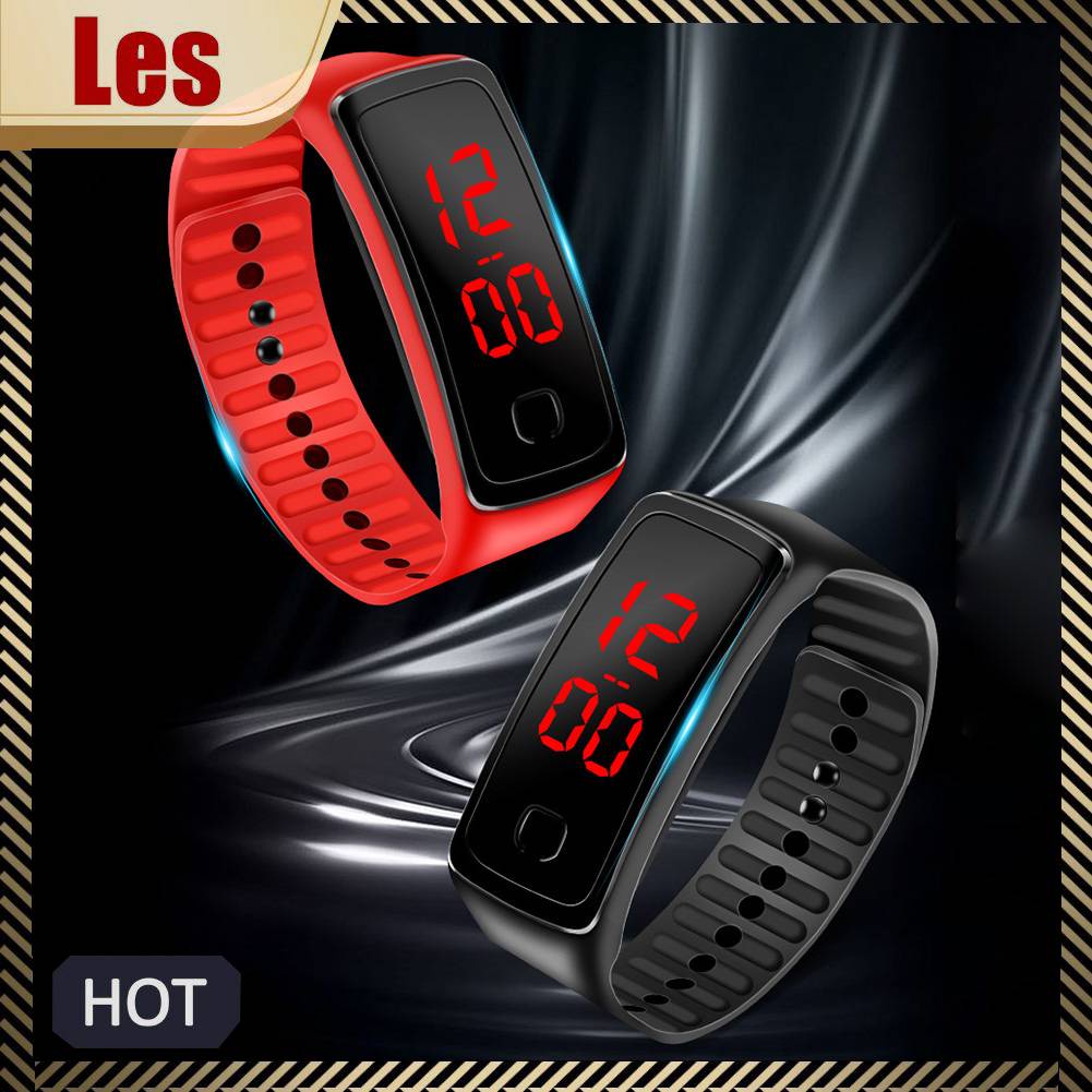 Đồng Hồ LED Dây Silicone Thể Thao Cho Nam Và Nữ