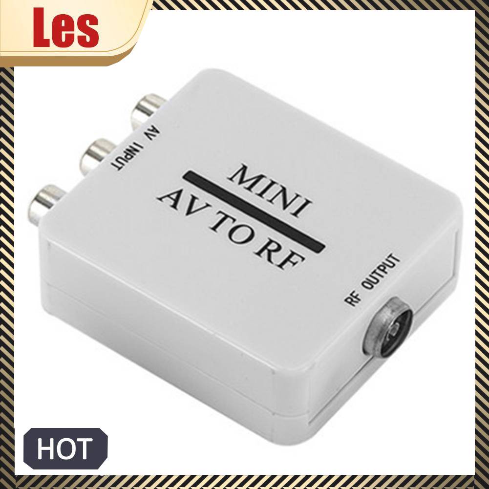Bộ ChuyểN ĐổI Mini RCA AV CVSB Sang RF Hỗ Trợ RF 67.25 / 61.25MHz