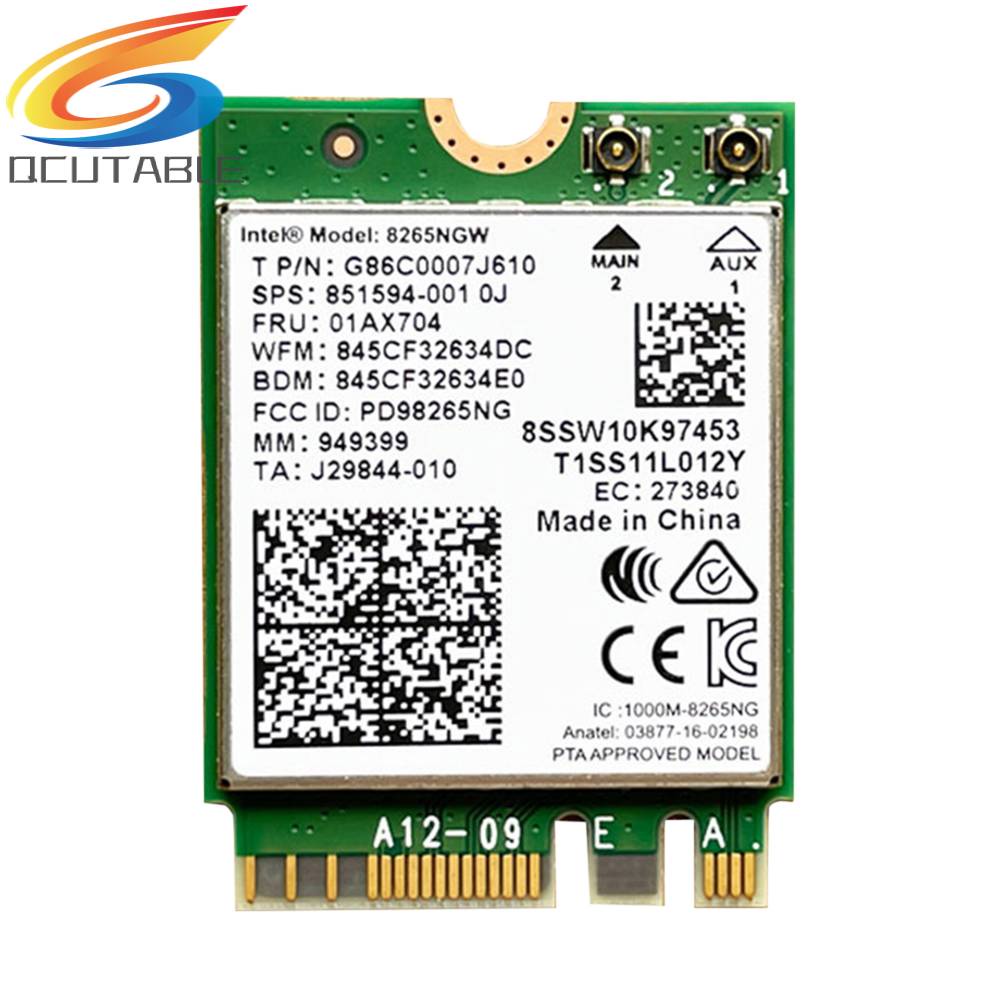 Thẻ Mạng Không Dây 867M 2.4G 5G Bluetooth Và Phụ Kiện
