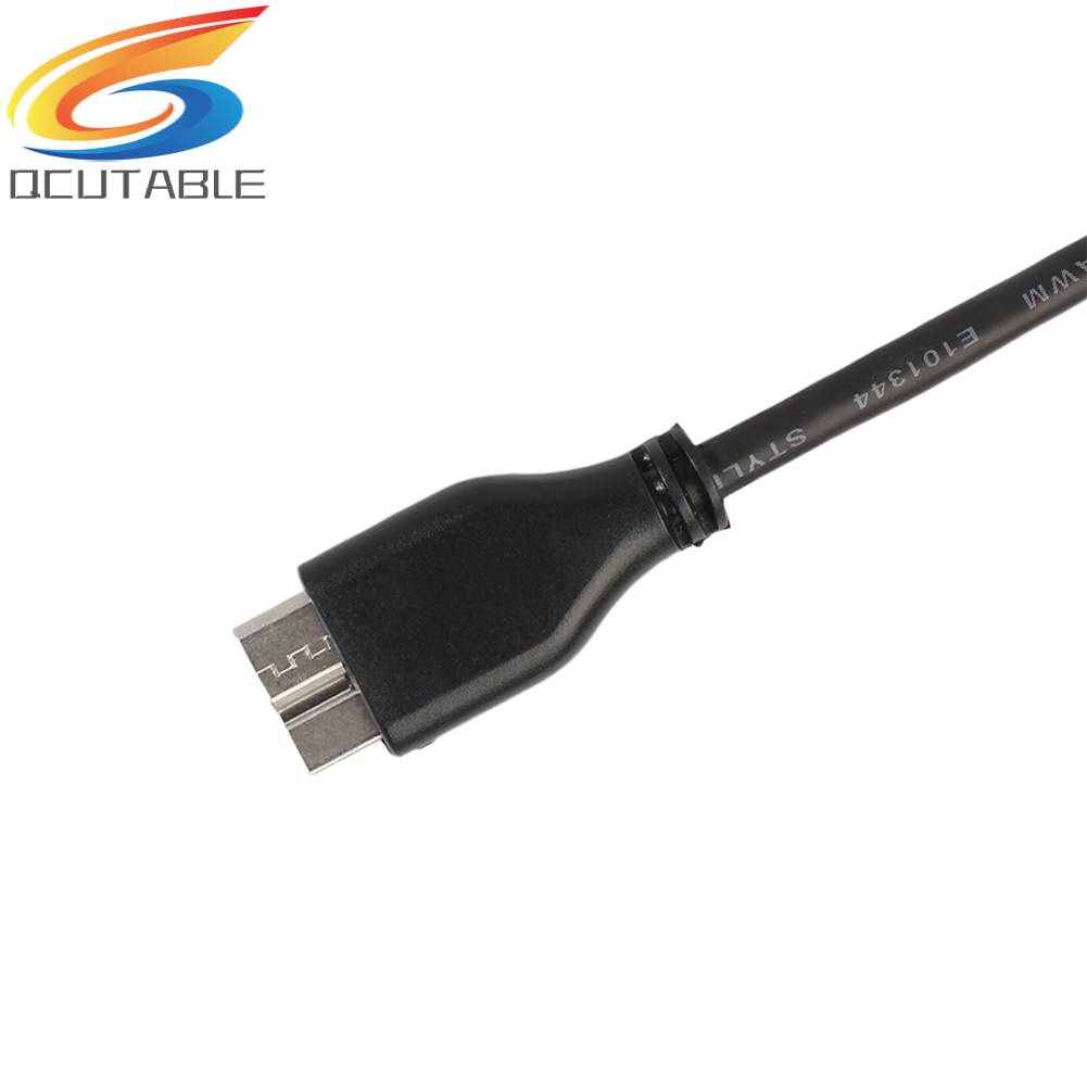 Cáp ChuyểN ĐổI Dữ LiệU 47cm 1.5ft USB 3.0-A Sang USB3.0 Micro-B - MàU Đen