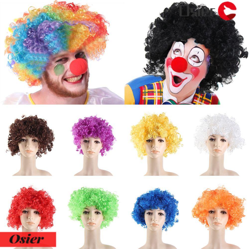 OSIER1 Bộ Tóc Giả Nhiều Màu 1 Món Phụ Kiện Hóa Trang Tiệc Tùng / Lễ Hội Cho Người Lớn Và Trẻ Em