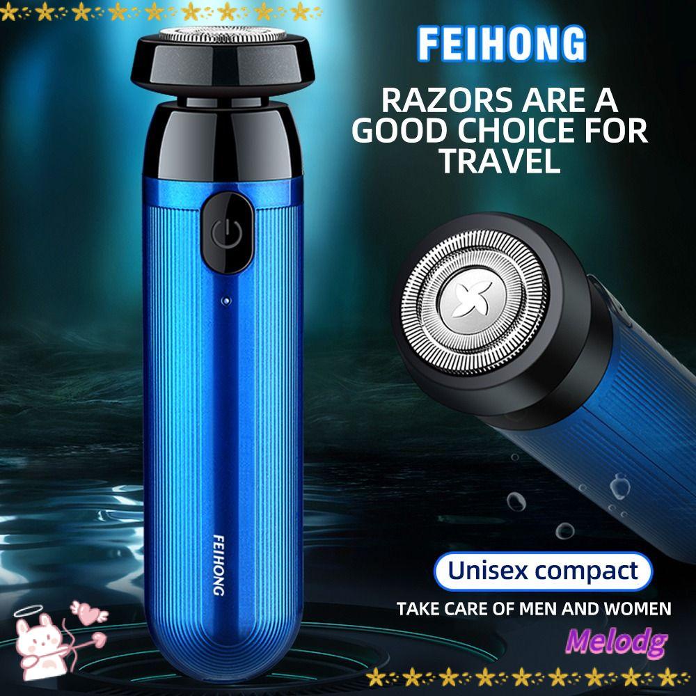MELODG Tông Đơ Cạo Râu Chạy Điện Sạc Cổng USB Thiết Kế Nhỏ Gọn Cho Nam