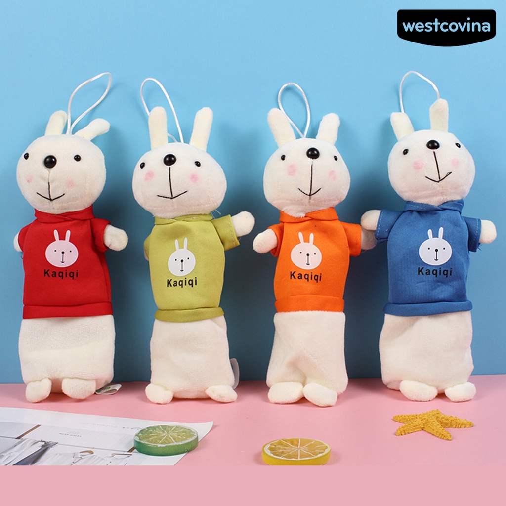 [WSTN]✎Túi Đựng Bút Hình Thỏ Hoạt Hình Sức Chứa Lớn Có Khóa Kéo Cho Học Sinh