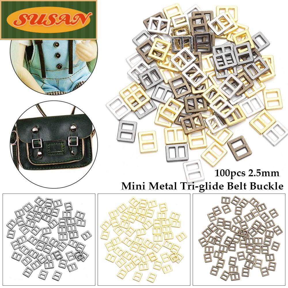 SUSANS Set 100 Khóa 4 Màu 2.5mm Cho Búp Bê Nhồi Bông