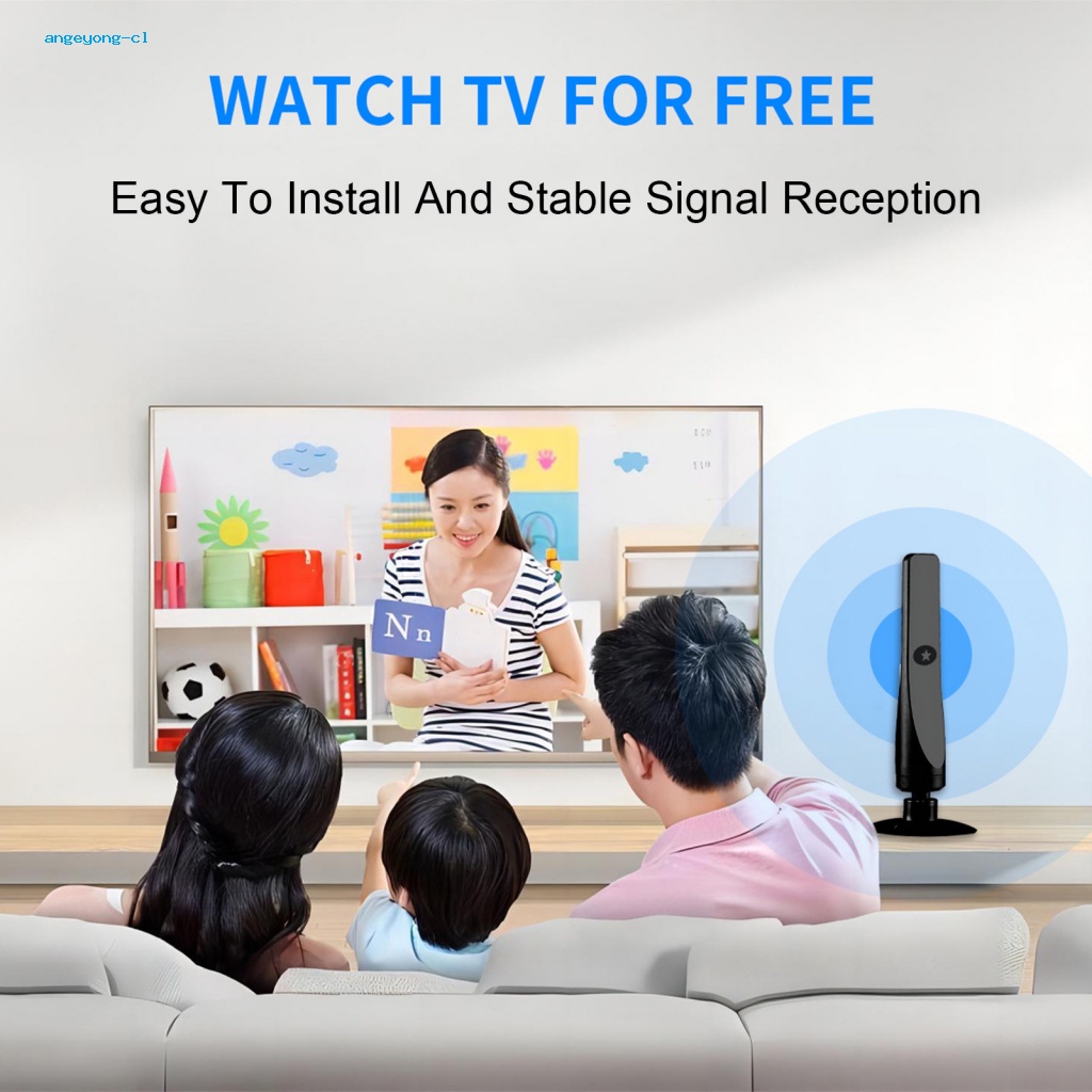 Ăng Ten Kỹ Thuật Số Khuếch Đại Tín Hiệu Hdtv Phạm Vi Rộng Cho Tv Gia Đình