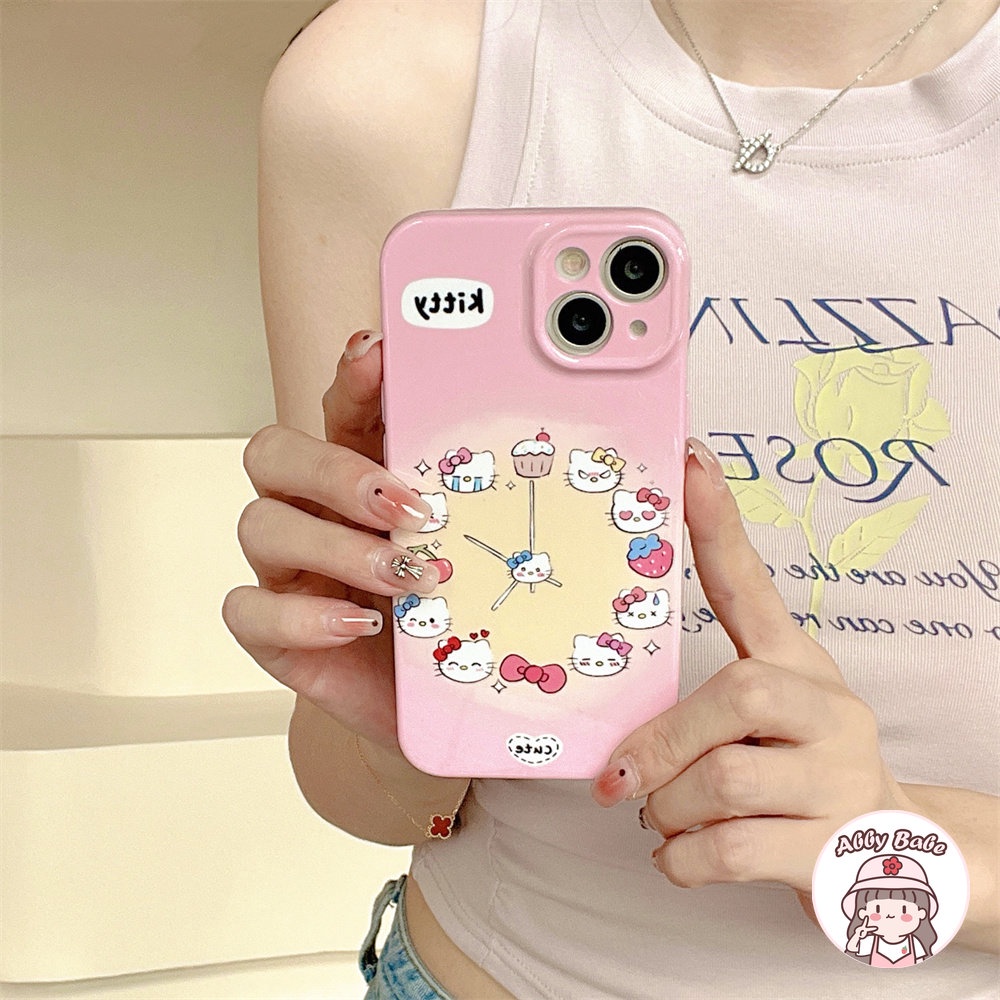 Ốp Điện Thoại TPU Mềm Bóng Trong Suốt Có Giá Đỡ Đồng Hồ Xoay Chống Va Đập Và Bụi Bẩn Cho IPhone 14 Pro Max 11