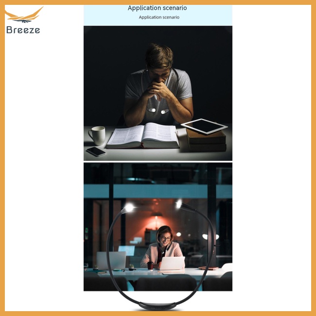 Đèn Led Đọc Sách Đeo Cổ 3 Độ Điều Chỉnh Được Tiện Dụng