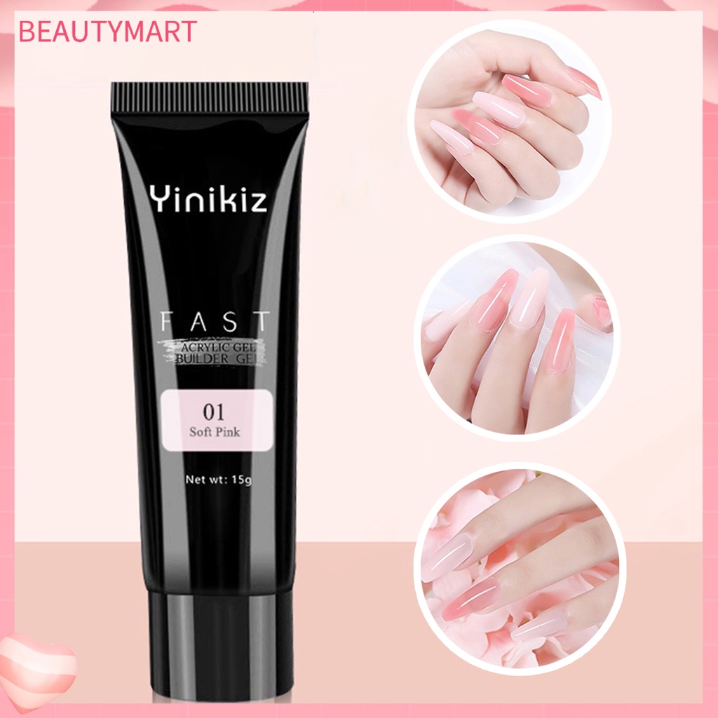 1 Bộ Keo Nối Dài Móng Tay Nhanh Khô Không Gây Đau Dễ Sử Dụng