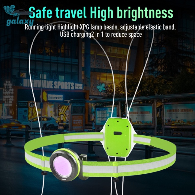 Galaxy Áo Bảo Hộ Có Đèn Led Sạc Usb Chống Thấm Nước