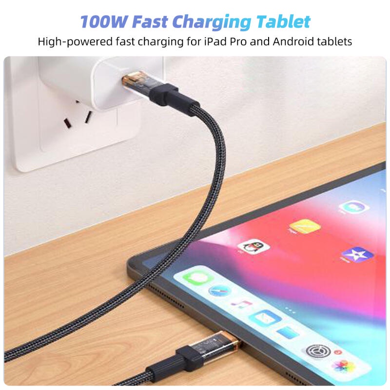 Cáp Sạc Nhanh HdoorLink PD100W USB-C Sang USB C PD20W Type-C 20V / 5A Cho Điện Thoại / Laptop