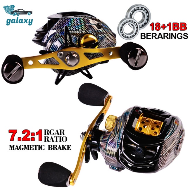 Galaxy Máy Câu Cá 7.2: 1 18 + 1 Bb 10kg Tốc Độ Cao
