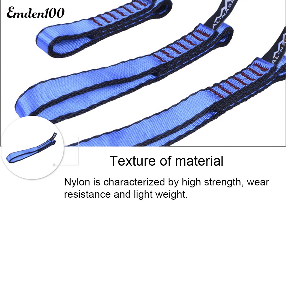 Dây Đai Nylon Chịu Lực 22KN Cho Hoạt Động Leo Núi Ngoài Trời