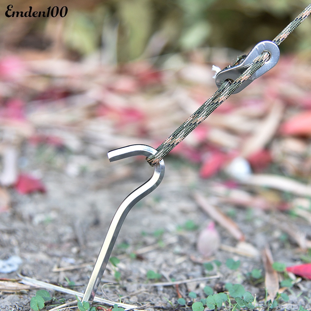 Chốt Cố Định Lều Cắm Trại Chống Gió 18cm