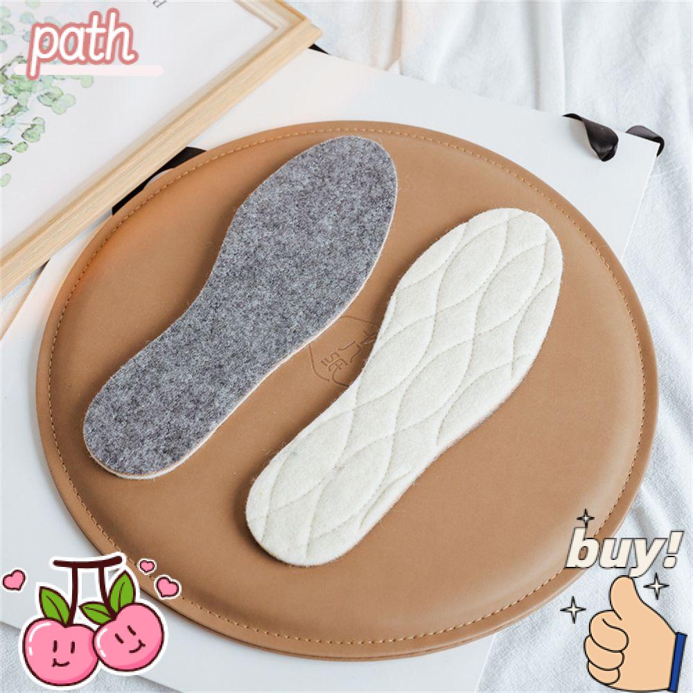 PATH Miếng Lót Giày Bốt Da Cừu Mềm Mại Chống Mùi Giữ Ấm