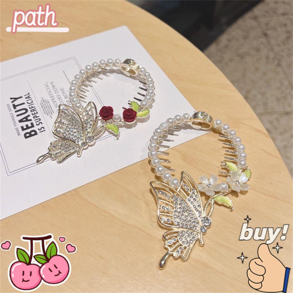 PATH Kẹp Tóc Hình Bướm Sau Lưng Thanh Lịch