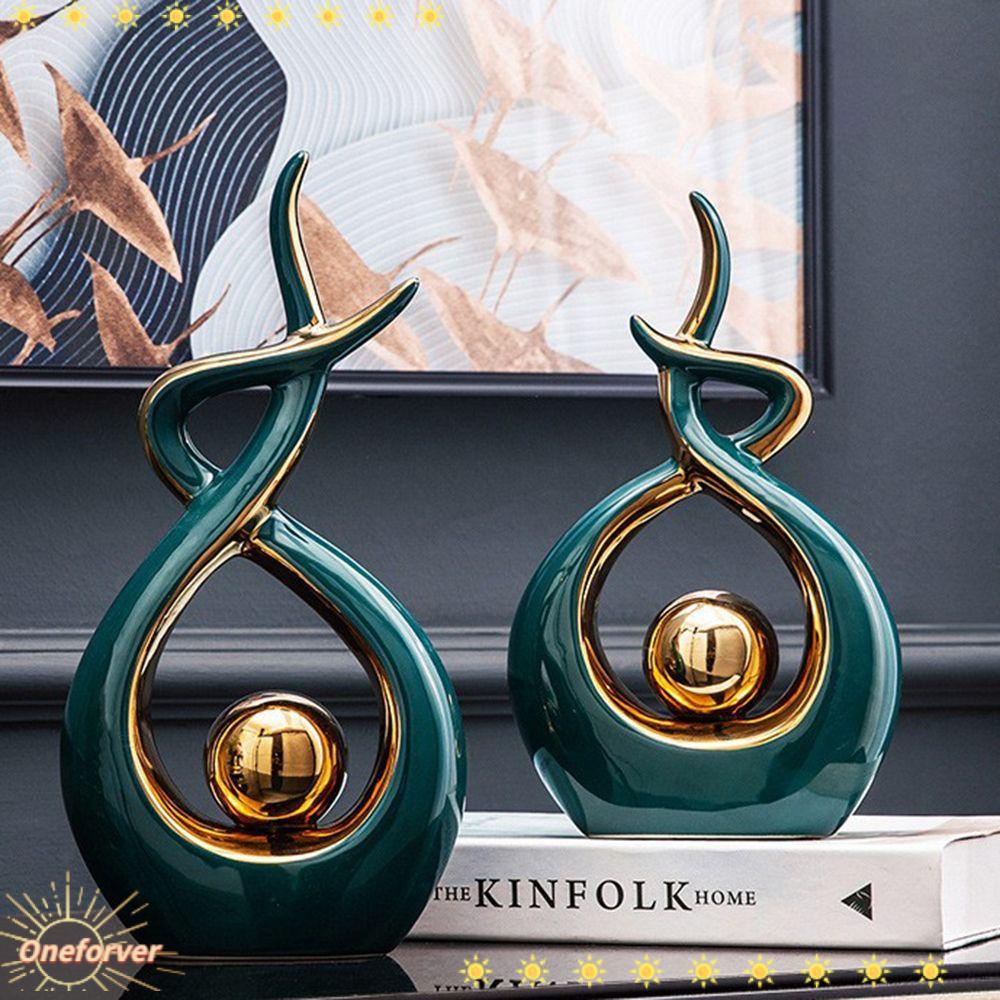 FOREVER Tượng Gốm Trang Trí Nội Thất Theo Phong Cách Trừu Tượng