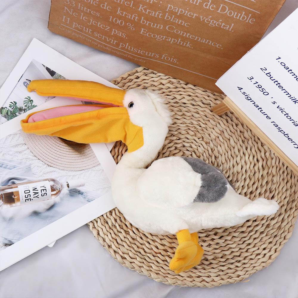 ANEMONE Thú Nhồi Bông Hình Động Vật Miệng To 30cm Mềm Mại Đáng Yêu Cho Bé