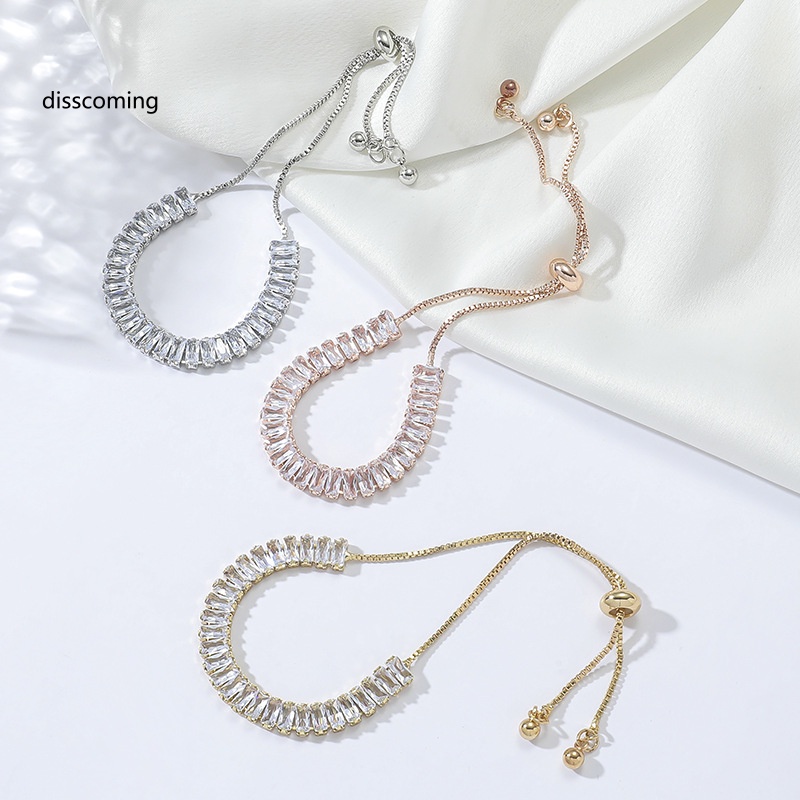 Áo Thun Tay Ngắn In Hình Thời Trang Dành Cho Nữ| Vòng Tay Đính Đá zircon Siêu Nhẹ Sang Trọng Có Thể Điều Chỉnh Trang Trí