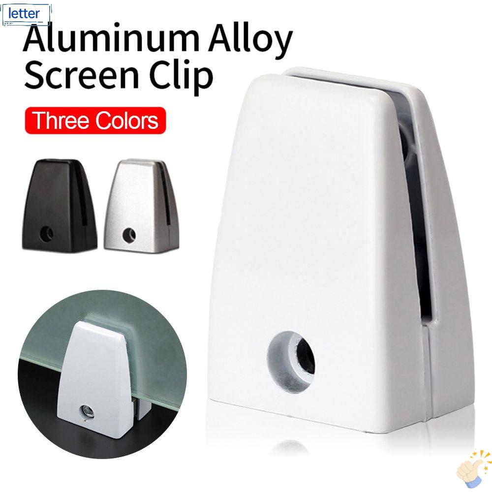 LET Set 2 Kẹp Kính Bằng Hợp Kim Nhôm Tiện Dụng Cho Gia Đình