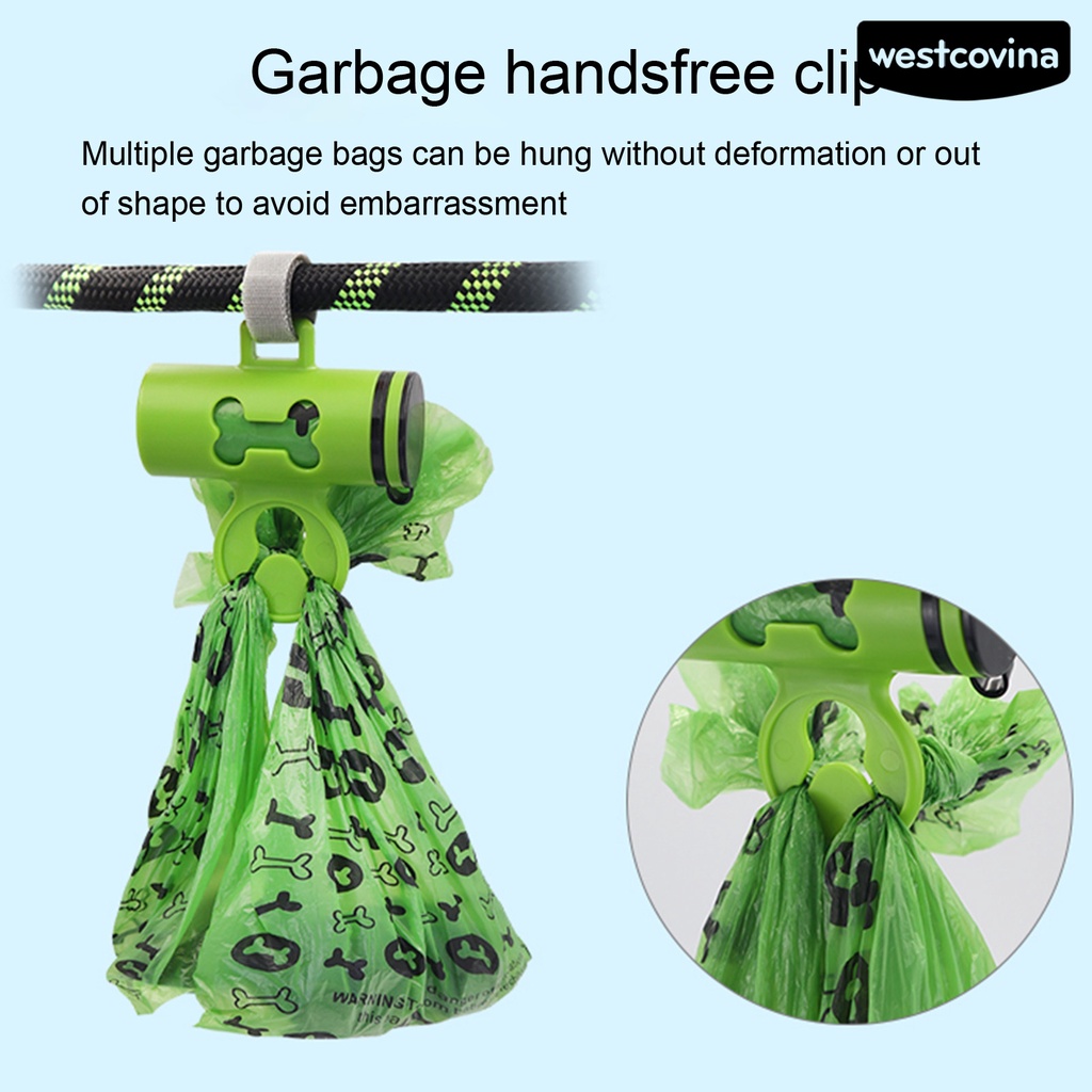 [COD]♞1 Bộ Túi Đựng Chất Thải Cho Thú Cưng Đa Năng Có Thể Tái Sử Dụng Kèm Giá Đỡ