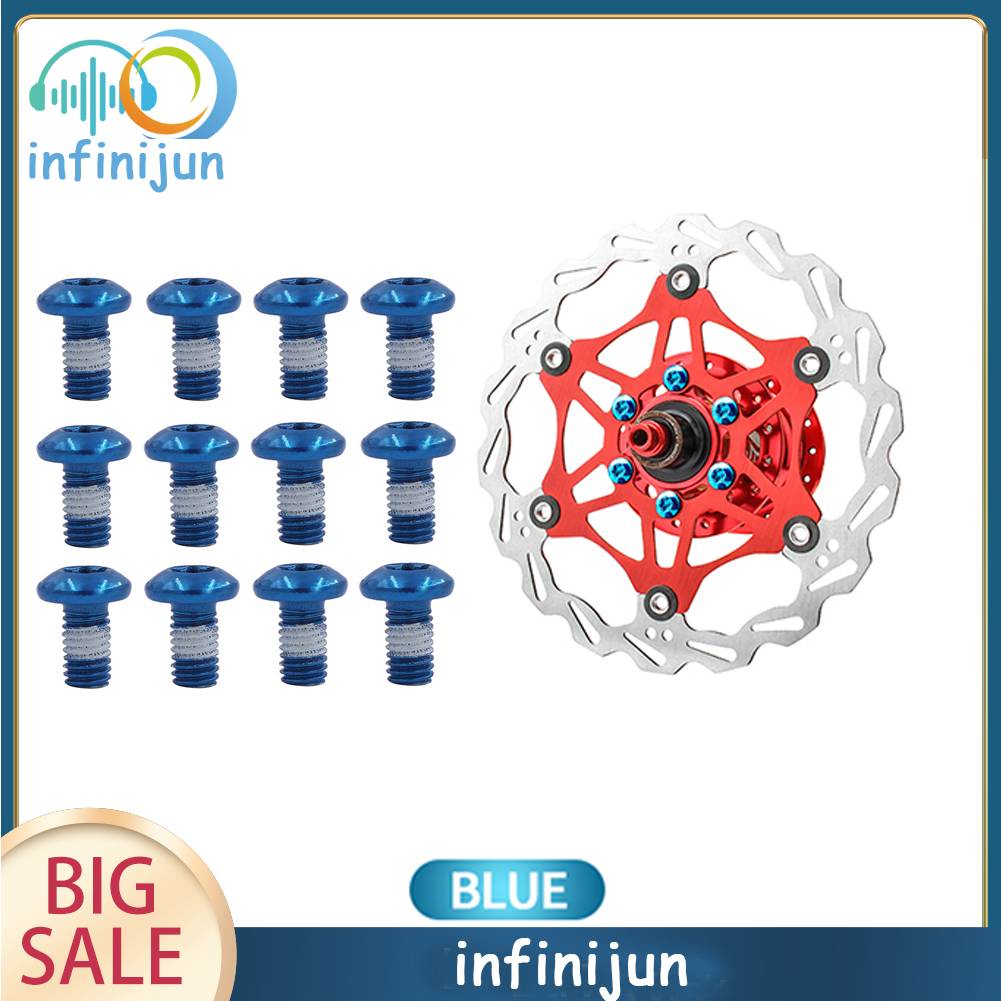 12 Ốc Vít Gắn Đĩa Phanh Xe Đạp Leo Núi
