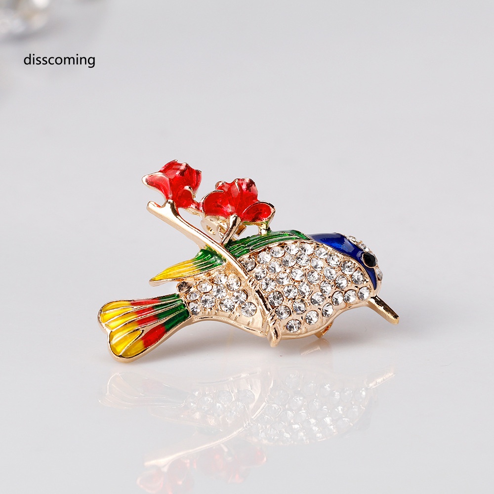 Đầm Nữ Kiểu Dáng Dễ Thương Xinh Xắn Hợp Thời Trang| Trâm Cài Áo Hình Chú Chim Nhiều Màu Sắc Dễ Thương