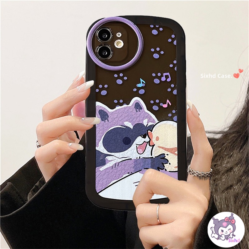 Ốp Lưng iPhone 8 7Plus X Xs Xr For iPhone 11 14 13 12 Pro Max SE2020 Xs Max sixhd Ốp Điện Thoại Silicon Dẻo Kiểu Máy Ảnh Hình Gấu Mèo Cho