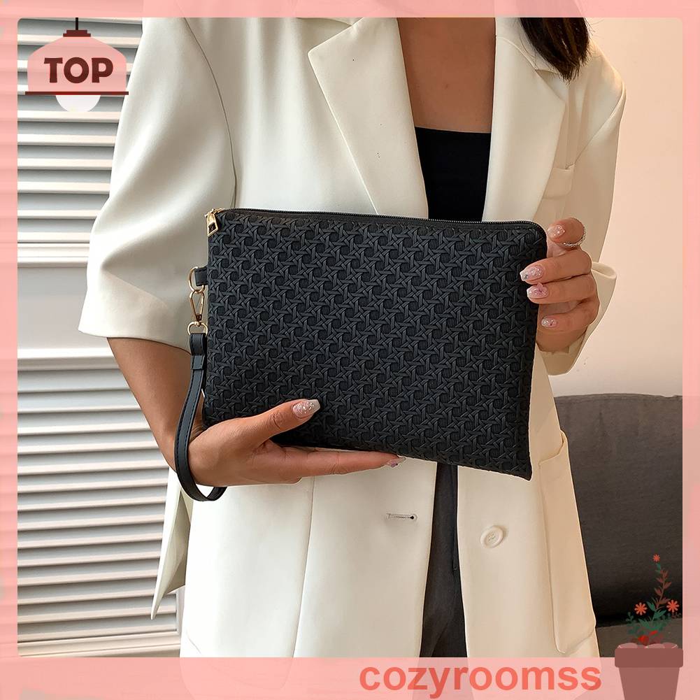 Ví Da PU Đeo Chéo Ngăn Đựng Thẻ Sức Chứa Lớn Thời Trang Cho Nữ