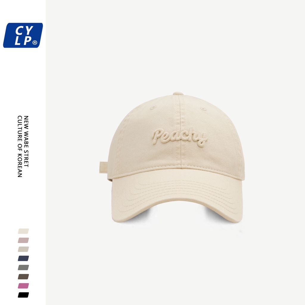 Mũ Lưỡi Trai Thêu Chữ Ba Chiều Thời Trang Hàn Quốc