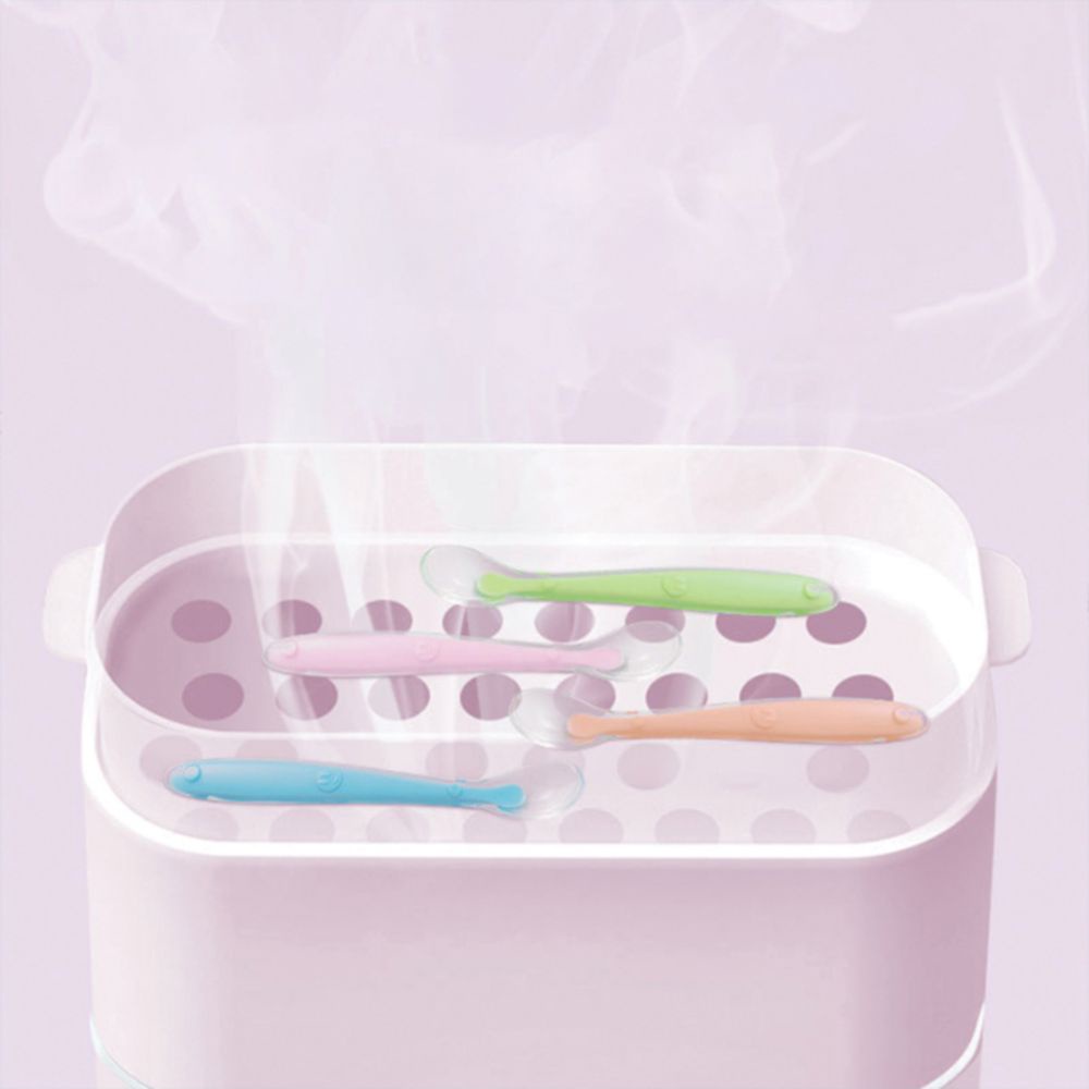 Thìa ăn dặm silicon cho bé