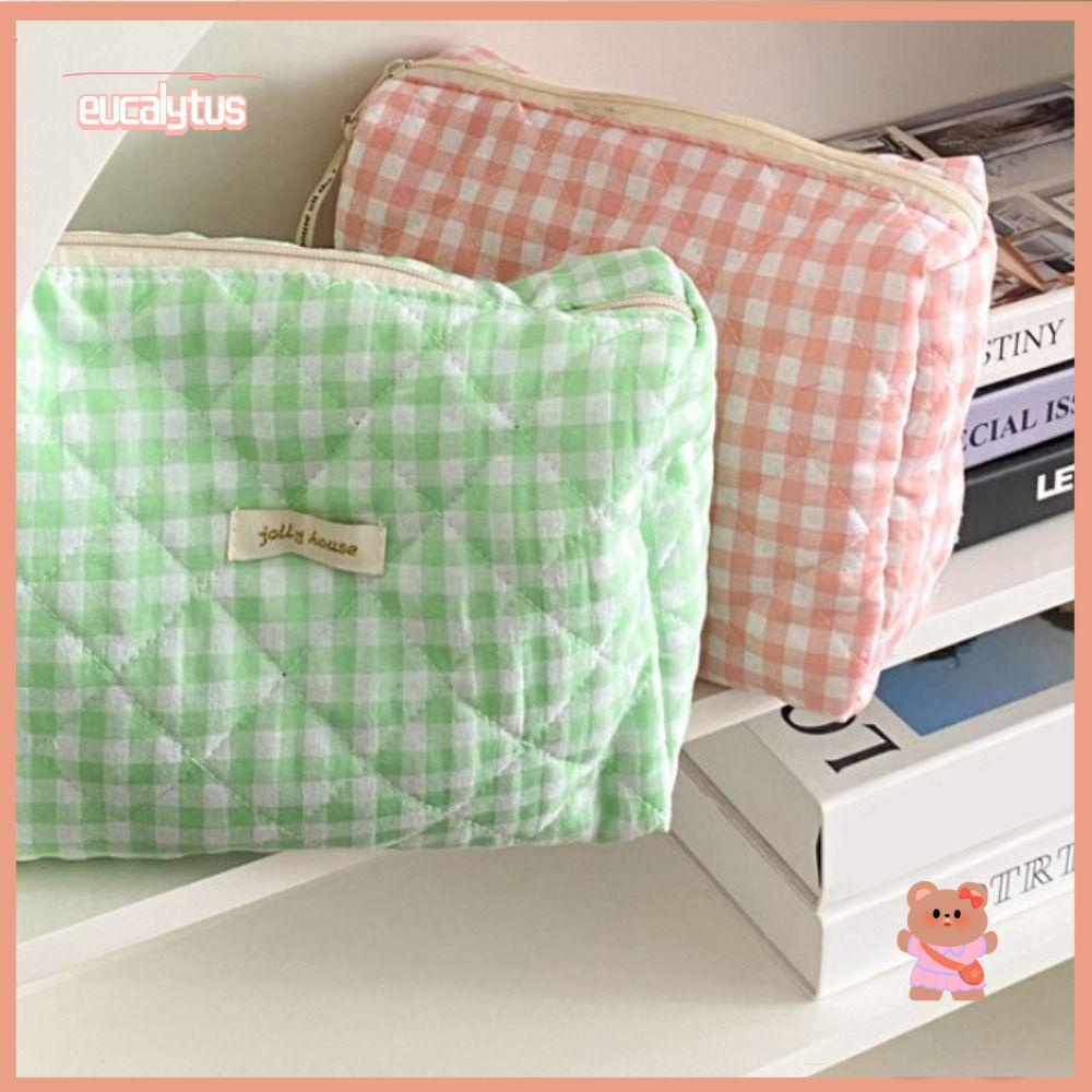 Túi Đựng Mỹ Phẩm Xách Tay Sức Chứa Lớn Có Khóa Kéo Cho Nữ