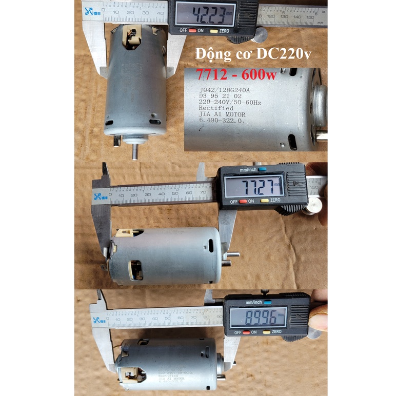 Động Cơ DC220V Công Suất Lớn 400W hoặc 600W