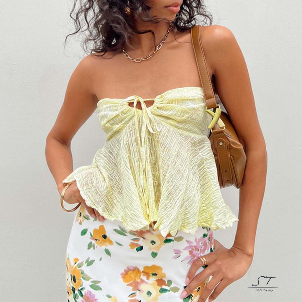 Áo Ống Cúp Ngực M5 Màu Sắc Thời Trang Quyến Rũ Cho Nữ