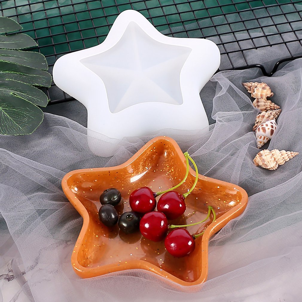 =Christmas=Mold Silicone Storage Plate Display Tray Soap Dish Decoration Tools Mold
