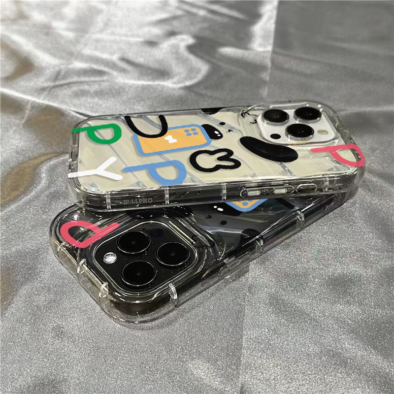 Ốp Điện Thoại Mềm Trong Suốt Hình Cún Con Dễ Thương Cho Iphone 8 Iphone14Promax Xr 7 1312 11 O5KI