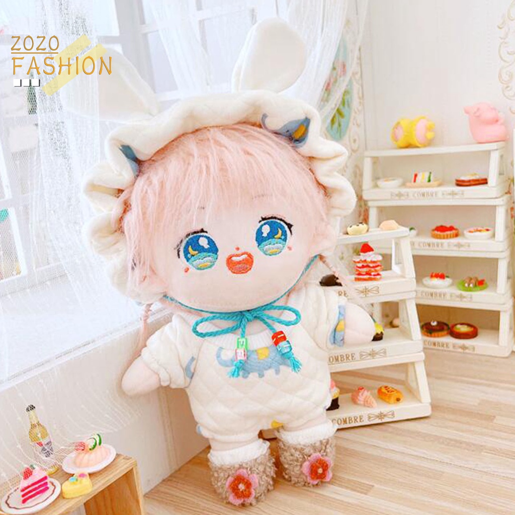 Búp Bê Đồ Chơi Hình Chú Voi Bằng Vải Mềm Mại Kích Thước 20cm