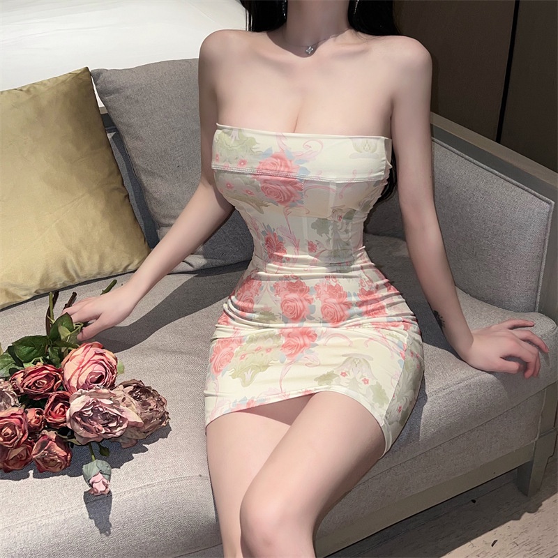 Đầm Ôm Dáng In Họa Tiết Phong Cách Âu Mỹ Quyến Rũ Dành Cho Nữ 18yx1709 2023