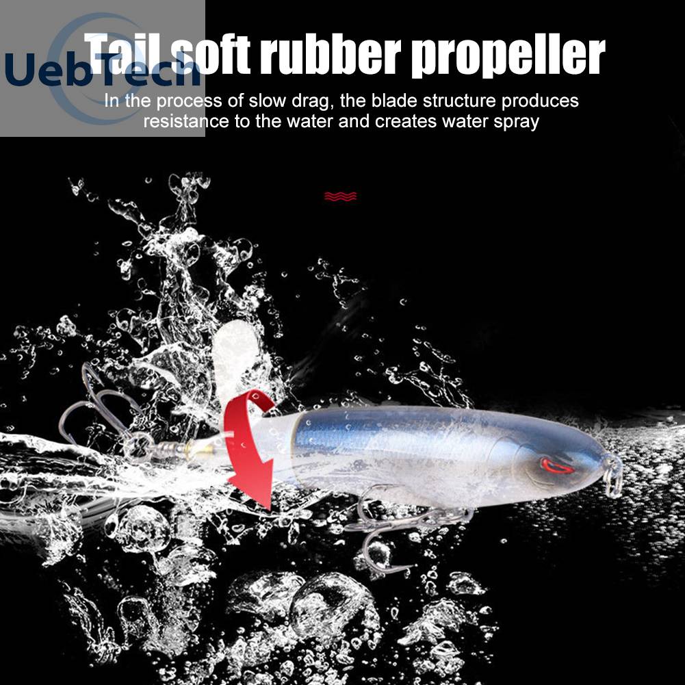 Mồi Câu Cá Giả Hình Cánh Quạt Nhựa Cứng 10cm